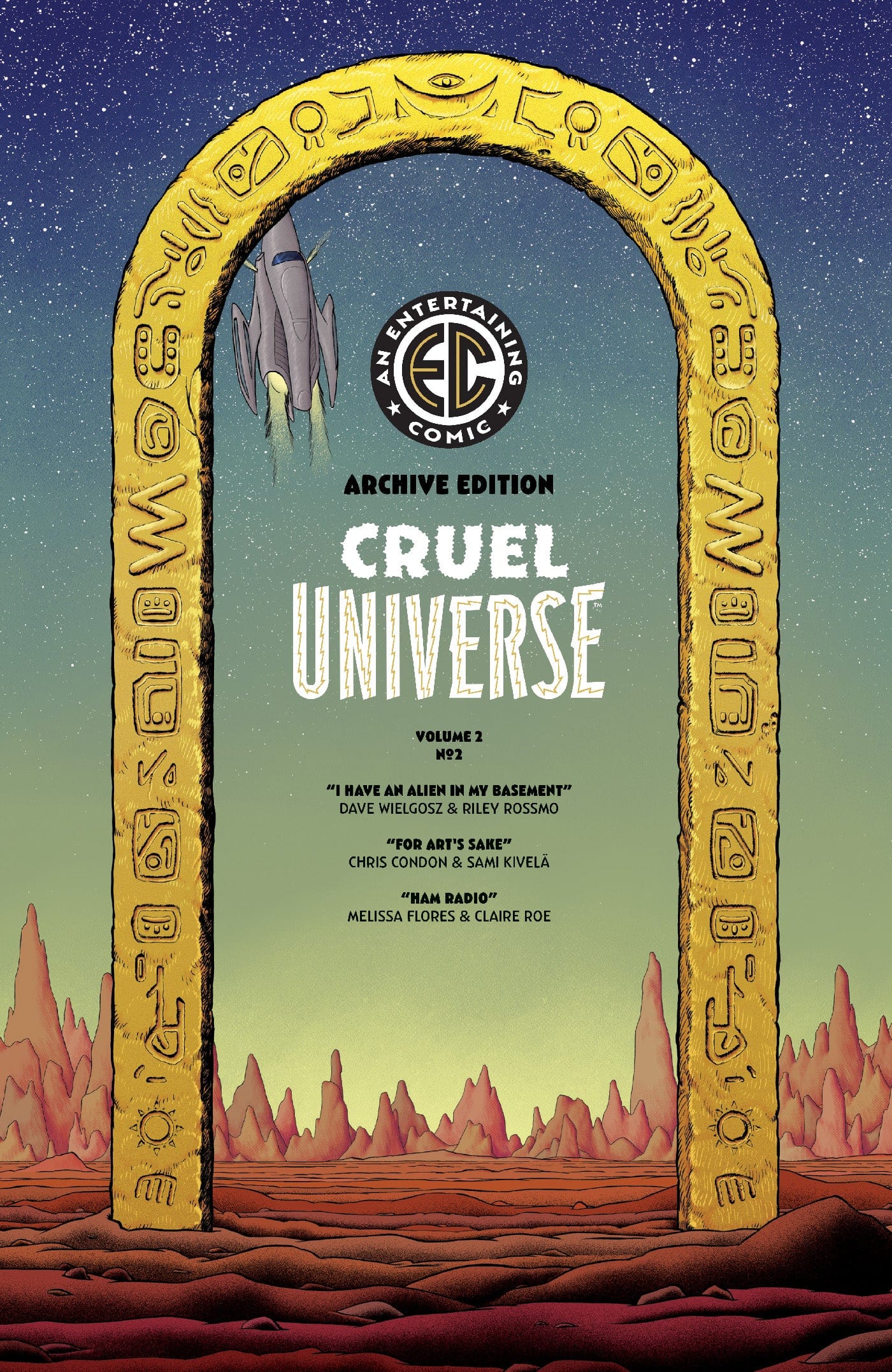EC CRUEL UNIVERSE 2 #2 (OF 12) CVR E INC 1:50 MALACHI WARD EC ARCHIVE VAR