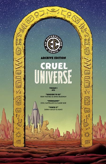 Oni Press Comic Books > Incentives EC CRUEL UNIVERSE 2 #3 (OF 12) CVR E INC 1:50 MALACHI WARD EC ARCHIVE EDITION VAR 64985600847300351 0825ON0986