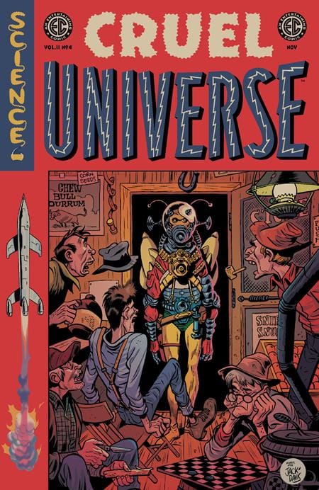 Oni Press Comic Books > Incentives EC CRUEL UNIVERSE 2 #4 (OF 12) CVR C INC 1:10 ALBERT MONTEYS EC HOMAGE VAR 64985600847300431 0925ON0889