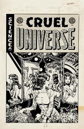 Oni Press Comic Books > Incentives EC CRUEL UNIVERSE 2 #5 CVR D INC 1:20 LIAM SHARP B&W ARTIST EDITION VAR 64985600847300541 1025ON0868