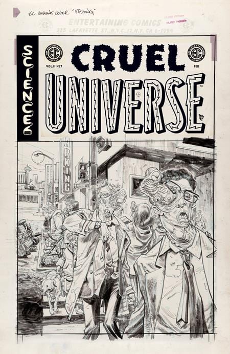 Oni Press Comic Books > Incentives EC CRUEL UNIVERSE 2 #7 (OF 12) CVR D INC 1:20 TOM FOWLER B&W ARTIST EDITION VAR 64985600847300741 1225ON0913