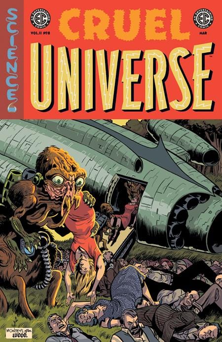 Oni Press Comic Books > Incentives EC CRUEL UNIVERSE 2 #8 (OF 12) CVR C INC 1:10 ALBERT MONTEYS EC HOMAGE VAR 64985600847300831 0126ON0926