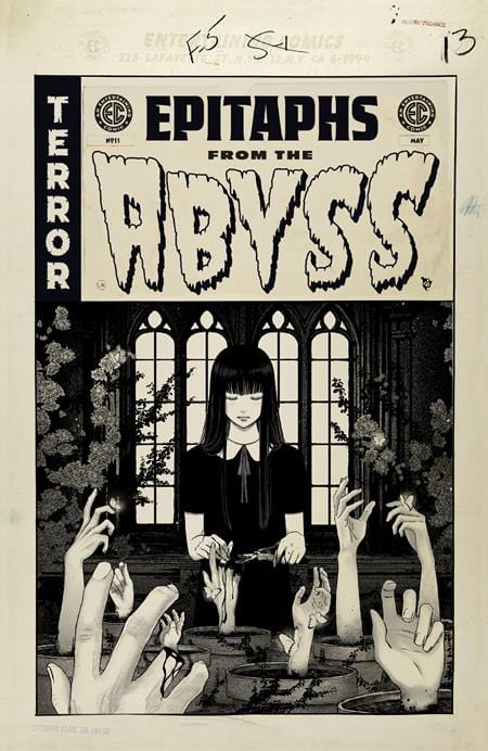 Oni Press Comic Books > Incentives EC EPITAPHS FROM THE ABYSS #11 (OF 12) CVR D INC 1:20 ANWITA CITRIYA B&W ARTIST EDITION VAR 64985600798811141 0325ON552