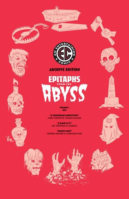 Oni Press Comic Books > Incentives EC EPITAPHS FROM THE ABYSS #3 (OF 5) CVR E INC 1:50 RIAN HUGHES ARCHIVE EDITION VAR(MR) 64985600798800351 0724ON573