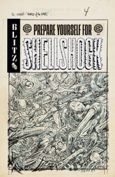 Oni Press Comic Books > Incentives EC SHELLSHOCK #1 CVR F INC 1:20 TOM FOWLER B&W ARTIST EDITION VAR 64985600901200161 PRH-64985600901200161