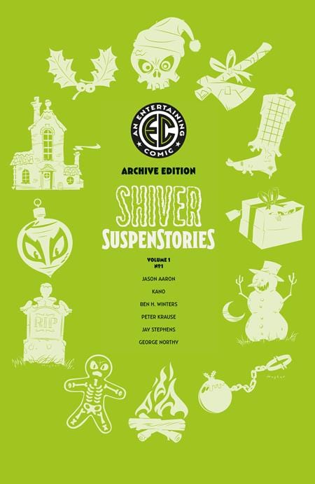 Oni Press Comic Books > Incentives EC SHIVER SUSPENSTORIES #1 (ONE SHOT) CVR E INC 1:50 RIAN HUGHES EC ARCHIVE EDITION VAR (MR) 64985600822000151 1024ON556