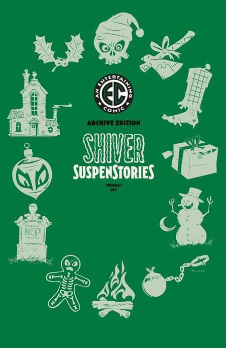 Oni Press Comic Books > Incentives EC SHIVER SUSPENSTORIES 2 #1 CVR E INC 1:50 RIAN HUGHES EC ARCHIVE EDITION VAR 64985600912800151 1025ON0889