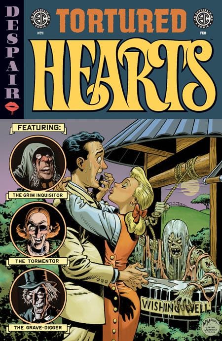 Oni Press Comic Books > Incentives EC TORTURED HEARTS #1 (ONE SHOT) CVR D INC 1:10 SHAWN MCMANUS EC HOMAGE VAR 64985600890900141 1225ON0918