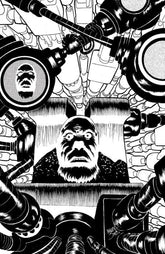 Oni Press Comic Books > Incentives FACELESS AND THE FAMILY MAZE OF THE MECHANICAL ALIENS #1 (OF 4) CVR E INC 1:20 KELLEY JONES B&W VAR 64985600902900151 0526ON1096