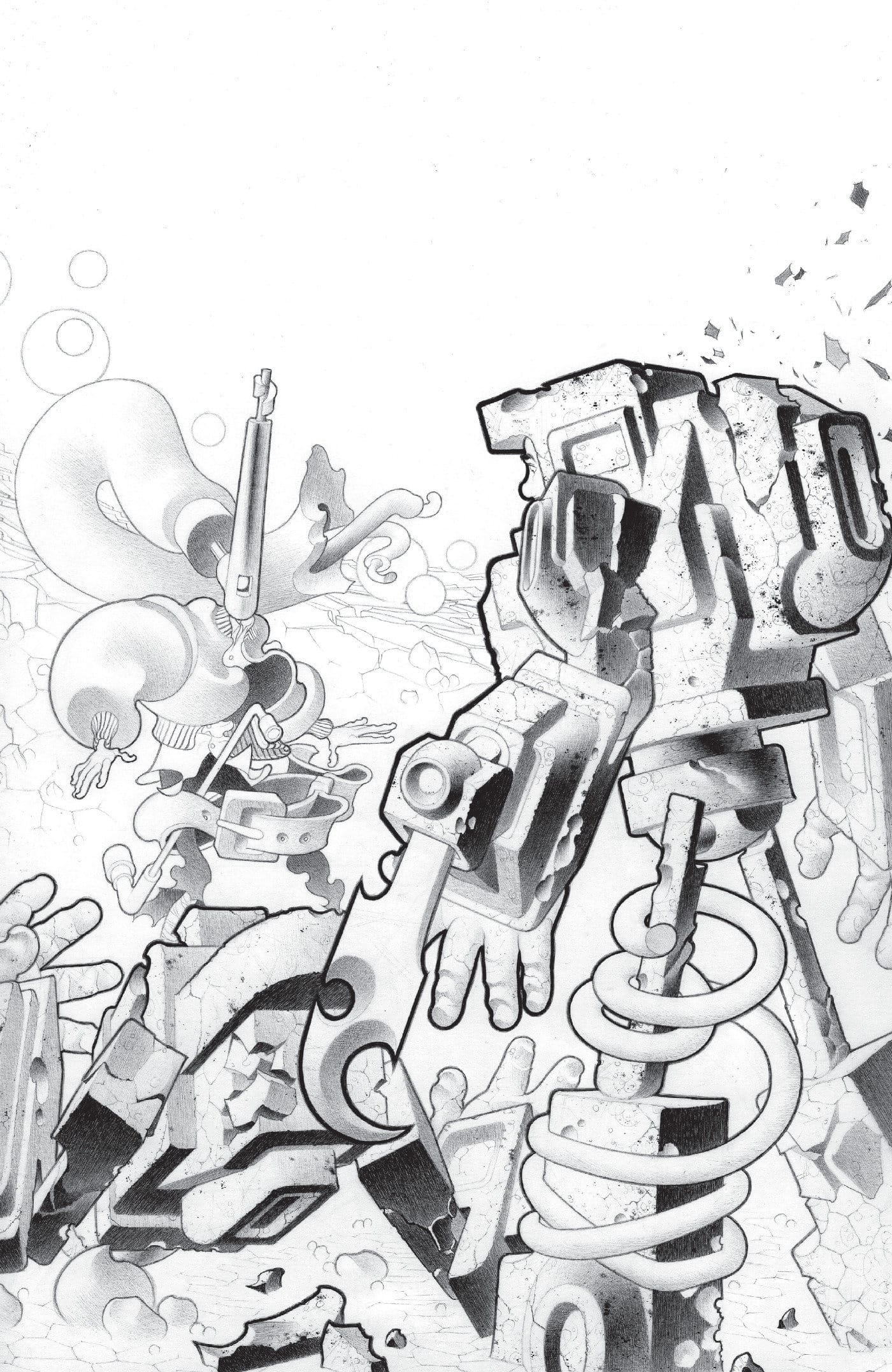 FACELESS AND THE FAMILY MAZE OF THE MECHANICAL ALIENS #3 CVR C INC 1:10 MATT LESNIEWSKI VAR (Release Date: 09/16/2026)