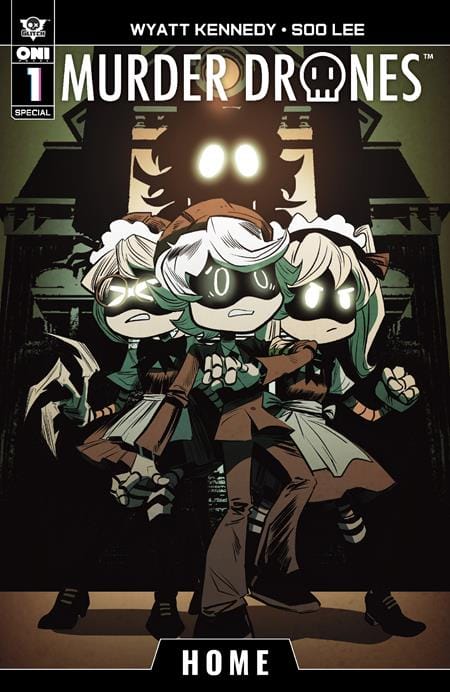 Oni Press Comic Books > Incentives MURDER DRONES #6 (OF 6) CVR D INC 1:20 PATRICIA MARTIN FULL ART VAR 64985600885506041 0526ON1107