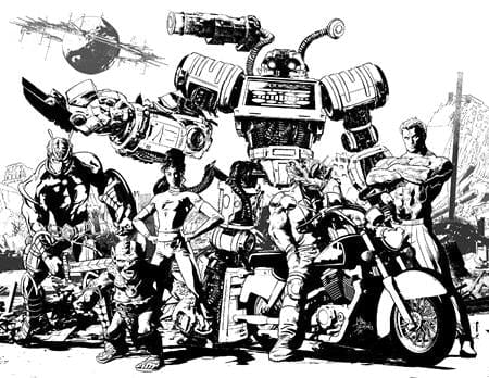 Oni Press Comic Books > Incentives NACELLEVERSE #0 CVR G INC 1:50 MIKE DEODATO BW WRAPAROUND VAR (MR) 64985600785800171 0124ON431