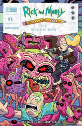 Oni Press Comic Books > Incentives RICK AND MORTY FINALS WEEK THE WRATH OF BETH #1 CVR C 1:10 MARC ELLERBY INTERCONNECTING CVR VAR 64985600795700131 0424ON487