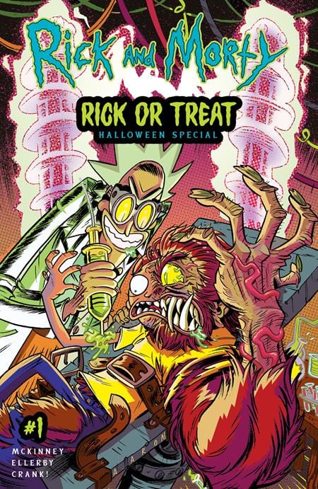 Oni Press Comic Books > Incentives RICK AND MORTY HORRICKFIC HALLOWEEN SPECIAL #1 (ONE SHOT) CVR C INC 1:10 AARON CONLEY VAR (MR) 64985600802200131 0724ON580