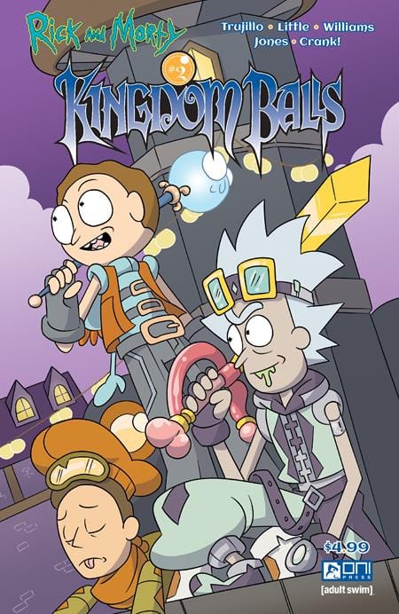 Oni Press Comic Books > Incentives RICK AND MORTY KINGDOM BALLS #2 (OF 4) CVR C INC 1:10 CAT FARRIS VAR 64985600784100231 0224ON420