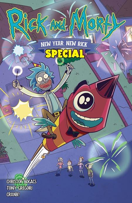 Oni Press Comic Books > Incentives RICK AND MORTY NEW YEAR NEW RICK SPECIAL #1 (ONE SHOT) CVR C INC 1:10 SARAH BURRINI VAR 64985600827500131 1124ON522