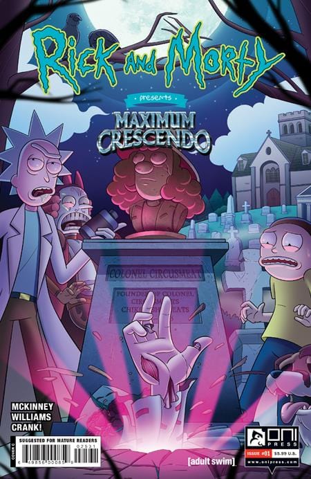 RICK AND MORTY PRESENTS MAXIMUM CRESCENDO #1 CVR C INC 1:10 SUZI BLAKE VAR (MR) PRODUCT IMAGE