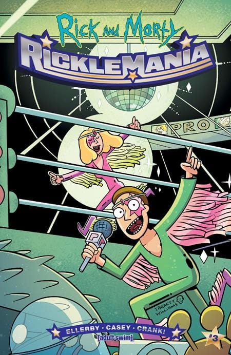 Oni Press Comic Books > Incentives RICK AND MORTY RICKLEMANIA #3 (OF 4) CVR C INC 1:10 JARRETT WILLIAMS INTERLOCKING VAR 64985600829900331 0225ON594