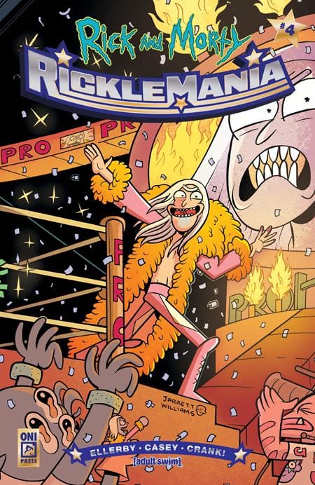 Oni Press Comic Books > Incentives RICK AND MORTY RICKLEMANIA #4 (OF 4) CVR C INC 1:10 JARRETT WILLIAMS INTERLOCKING VAR 64985600829900431 0325ON575