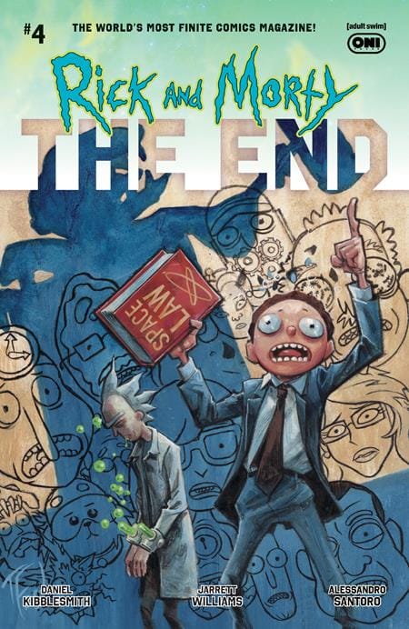 Oni Press Comic Books > Incentives RICK AND MORTY THE END #4 (OF 6) CVR D INC 1:20 TOM FOWLER VAR 64985600882400441 0126ON0939