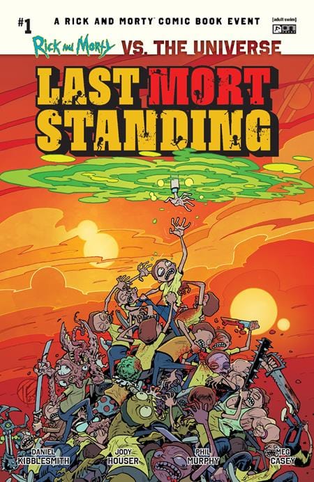 RICK AND MORTY VS THE UNIVERSE LAST MORT STANDING #1 (ONE SHOT) CVR E INC 1:20 TOM FOWLER EVENT VAR