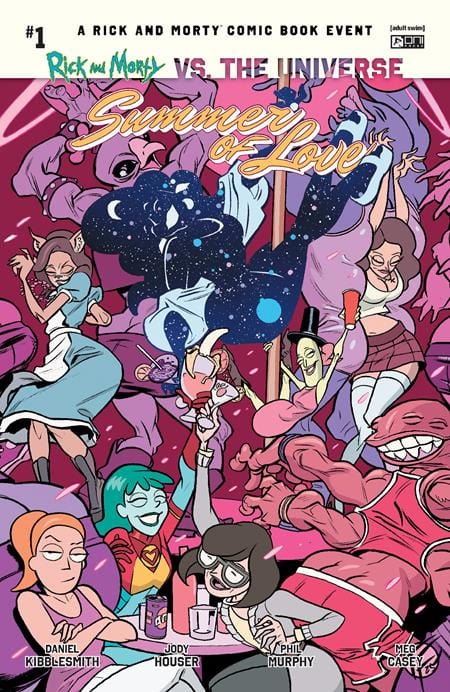 Oni Press Comic Books > Incentives RICK AND MORTY VS THE UNIVERSE SUMMER OF LOVE #1 (ONE SHOT) CVR D INC 1:20 TOM FOWLER EVENT VAR 64985600858900141 0625ON618