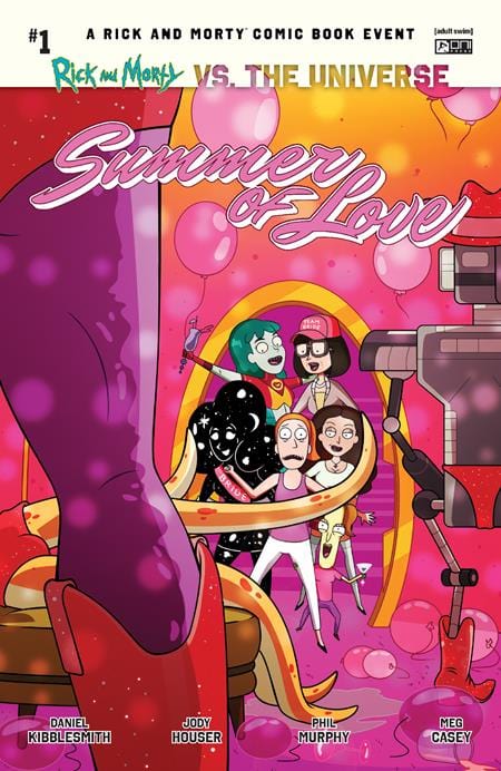 RICK AND MORTY VS THE UNIVERSE SUMMER OF LOVE #1 (ONE SHOT) CVR E INC 1:50 TROY LITTLE PRIME VAR