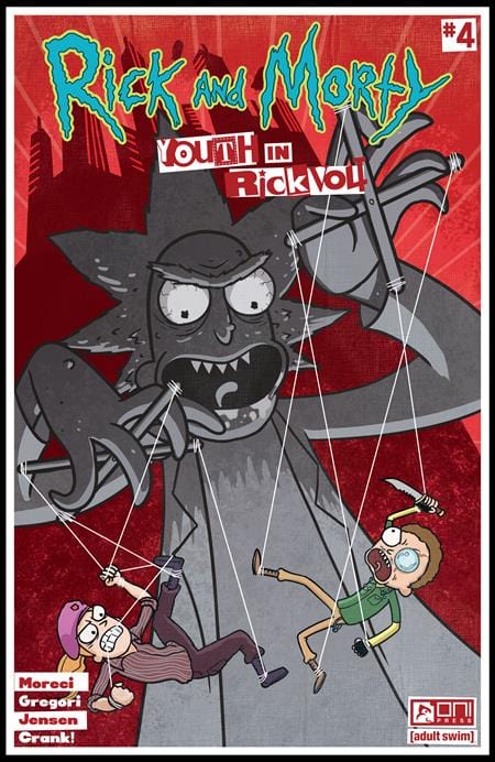 Oni Press Comic Books > Incentives RICK AND MORTY YOUTH IN RICKVOLT #4 (OF 4) CVR C INC 1:10 WARREN WUCINICH VAR (MR) 64985600801500431 0924ON567