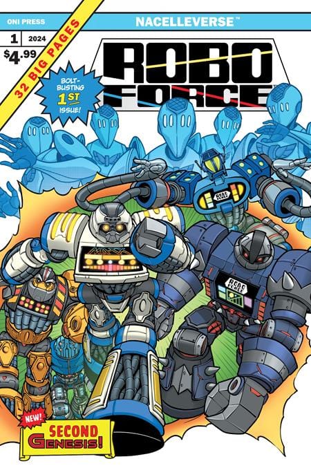 Oni Press Comic Books > Incentives ROBOFORCE #1 (OF 3) CVR F INC 1:20 RHOALD MARCELLIUS VAR 64985600792600161 0224ON426