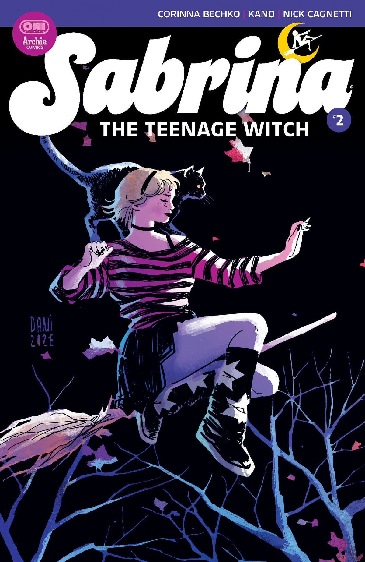 Oni Press Comic Books > Incentives Sabrina the Teenage Witch #2 Cover F Dani 1:50 Var (Release Date: 11/18/2026) 64985600909802061 PRH-64985600909802061