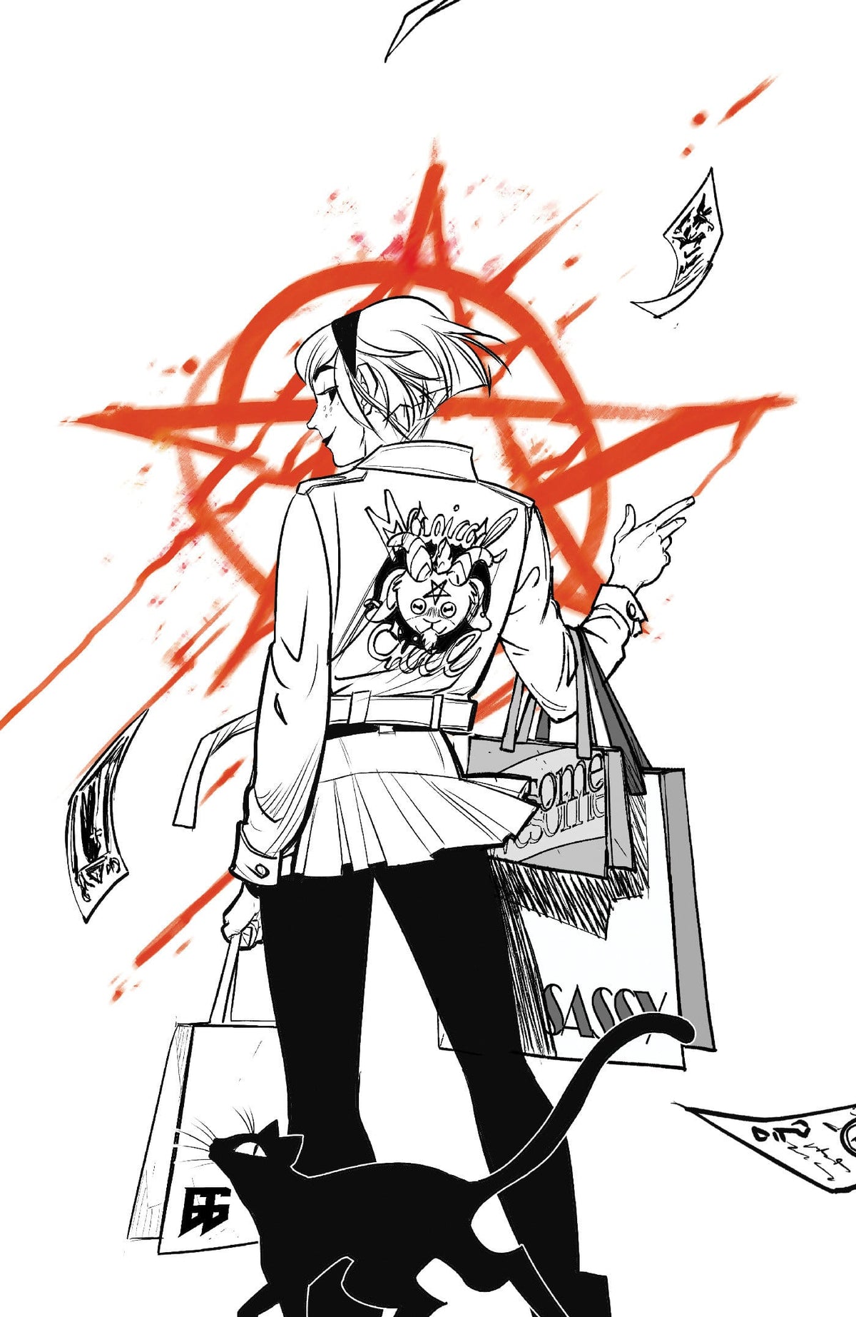 Oni Press Comic Books > Incentives Sabrina the Teenage Witch #2 Cover G Eleonora Carlini B&W 1:100 Var (Release Date: 11/18/2026) 64985600909802071 PRH-64985600909802071