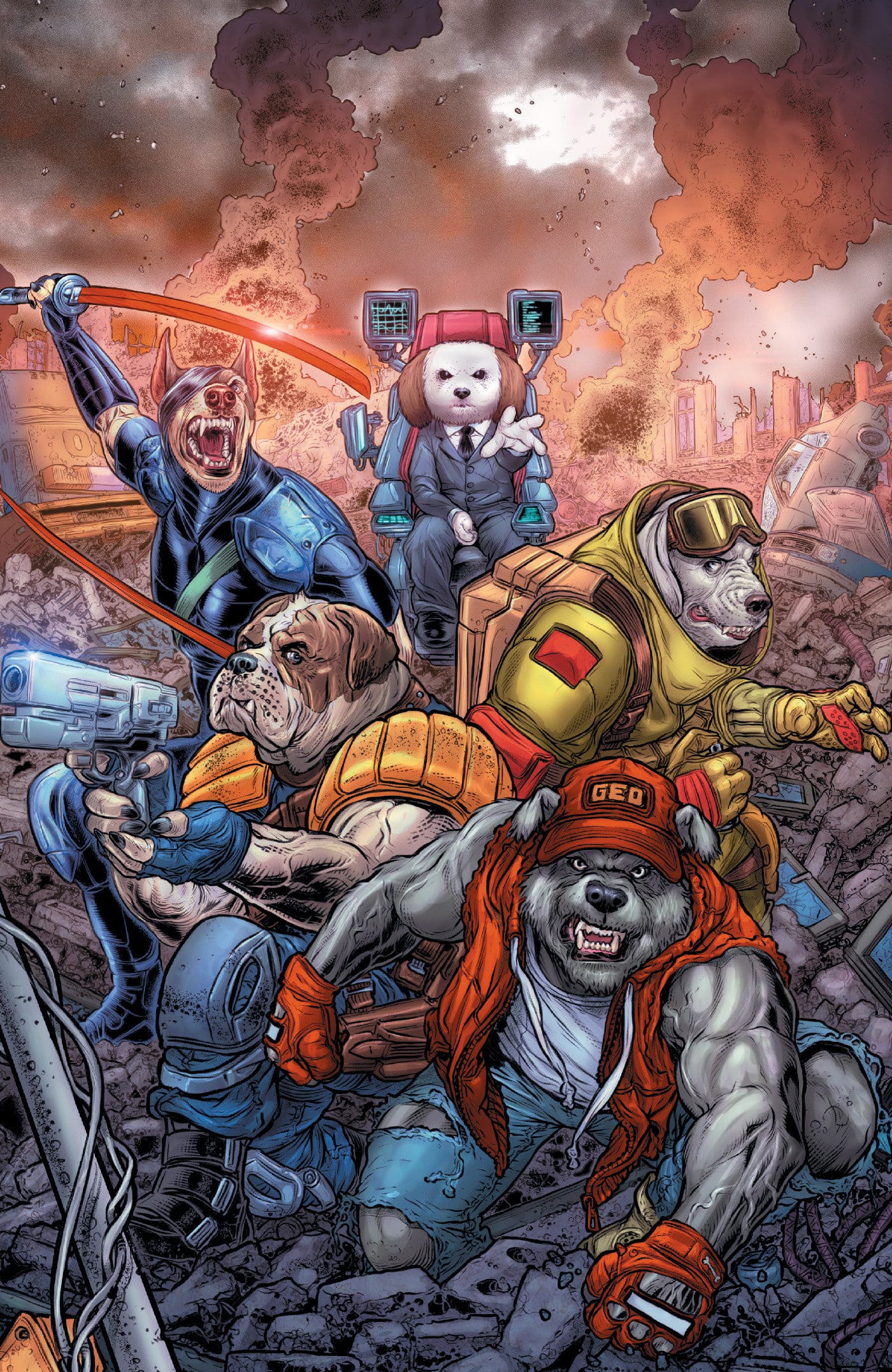 SUPER MONDO MEGA MUTTS #3 CVR E INC 1:20 JUAN JOSE RYP FULL ART VAR (Release Date: 09/30/2026)