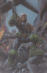 Oni Press Comic Books Judge Dredd/Biker Mice from Mars #1 Cover F David Finch Foil Var (Release Date: 12/02/2026) 64985600896101061 PRH-64985600896101061