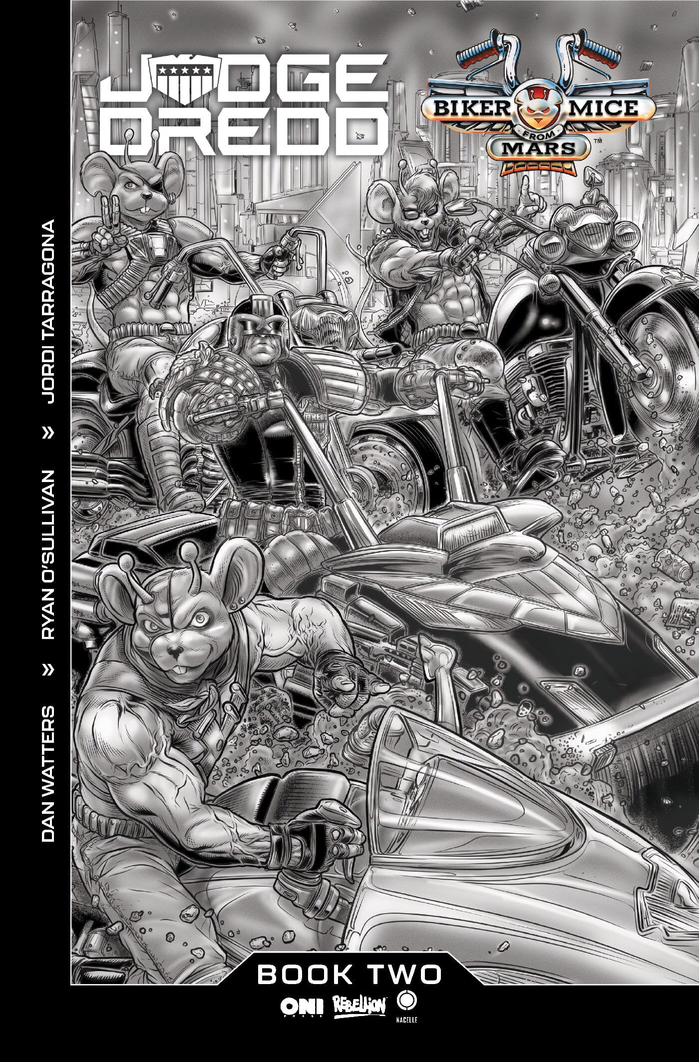 Judge Dredd/Biker Mice from Mars #2 Cover B Juan JosÃ© Ryp Var (Release Date: 01/27/2027)