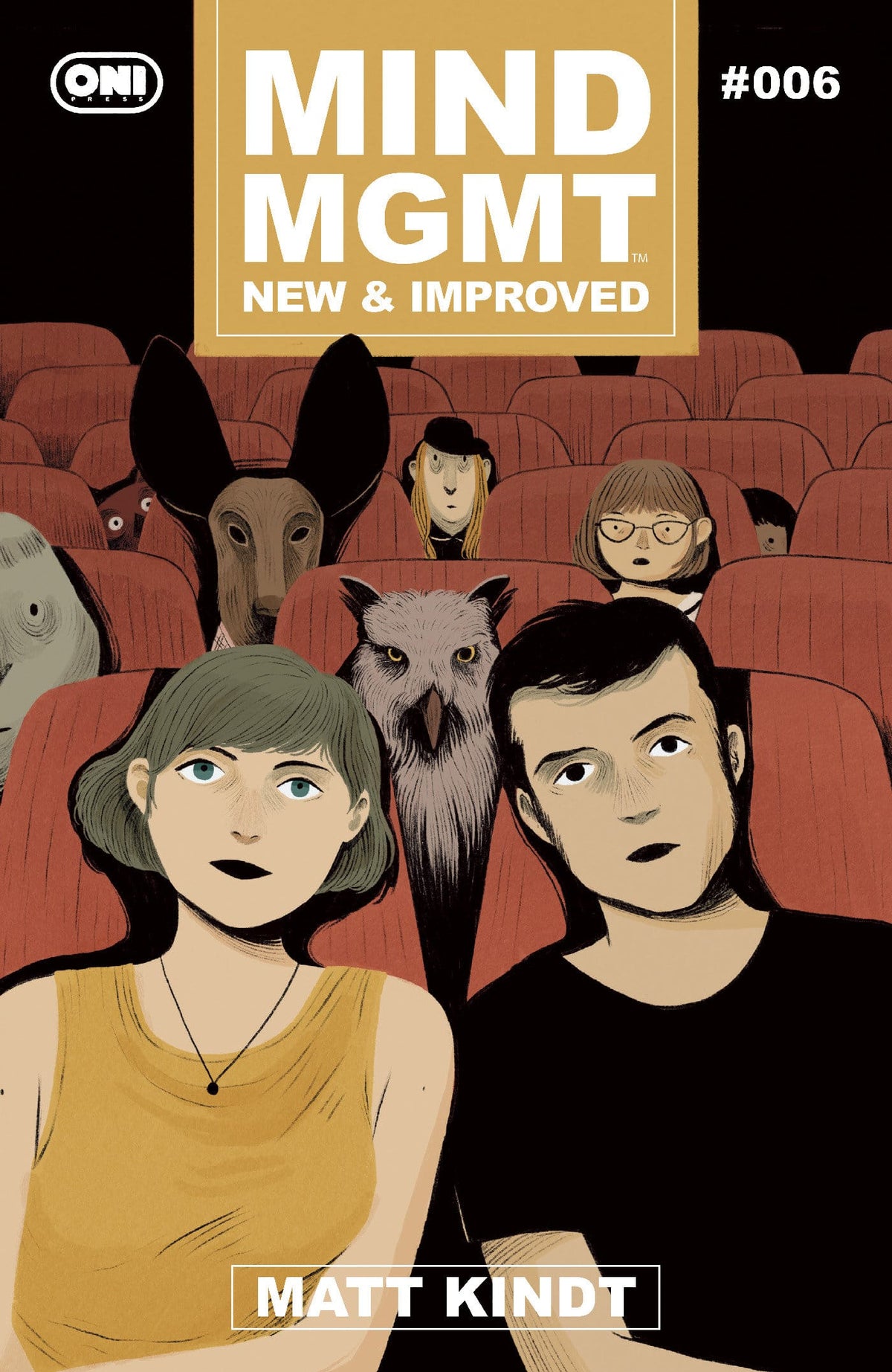 Oni Press Comic Books Mind MGMT New & Improved #6 Cover B Laura PÃ©rez Var (Release Date: 12/02/2026) 64985600903600621 PRH-64985600903600621