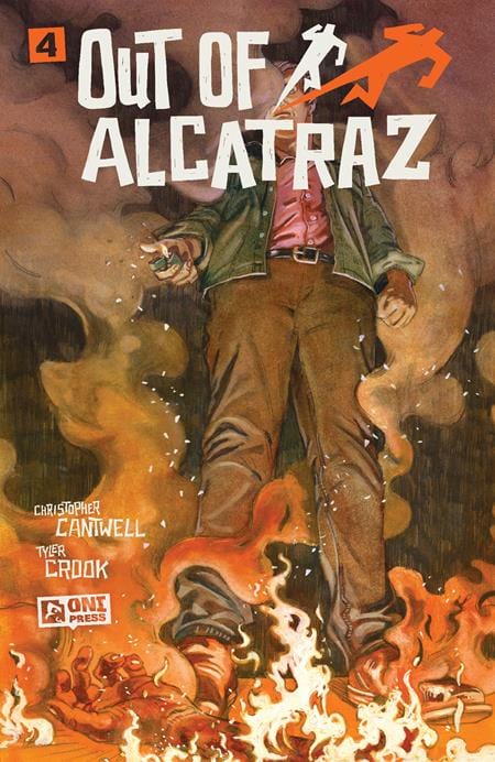 Oni Press Comic Books OUT OF ALCATRAZ #4 (OF 5) CVR B OLIVER DOMINGUEZ VAR 64985600824400421 0425ON624