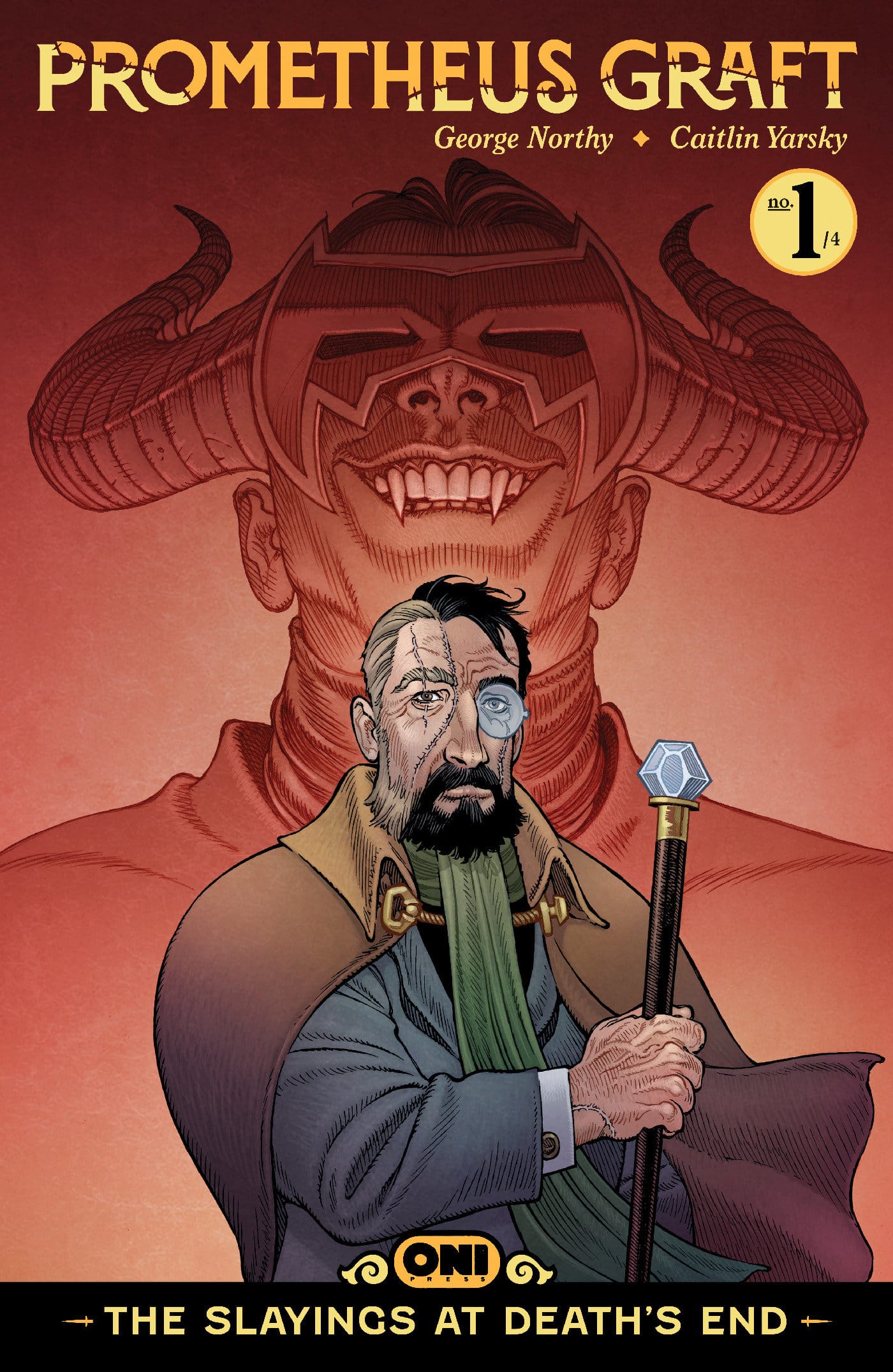 Prometheus Graft: The Slayings at Death's End #1 Cover C Gabriel Rodriguez Var (Release Date: 12/09/2026)