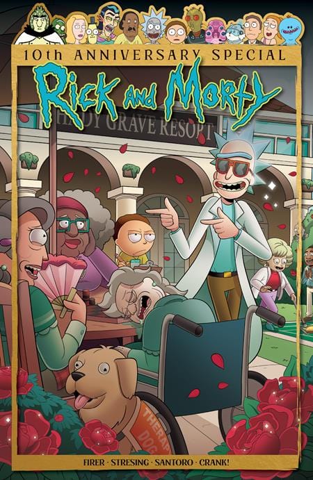 Oni Press Comic Books RICK AND MORTY 10TH ANNIVERSARY SPECIAL #1 (ONE SHOT) CVR C SUZI BLAKE VAR 64985600797100131 0524ON533