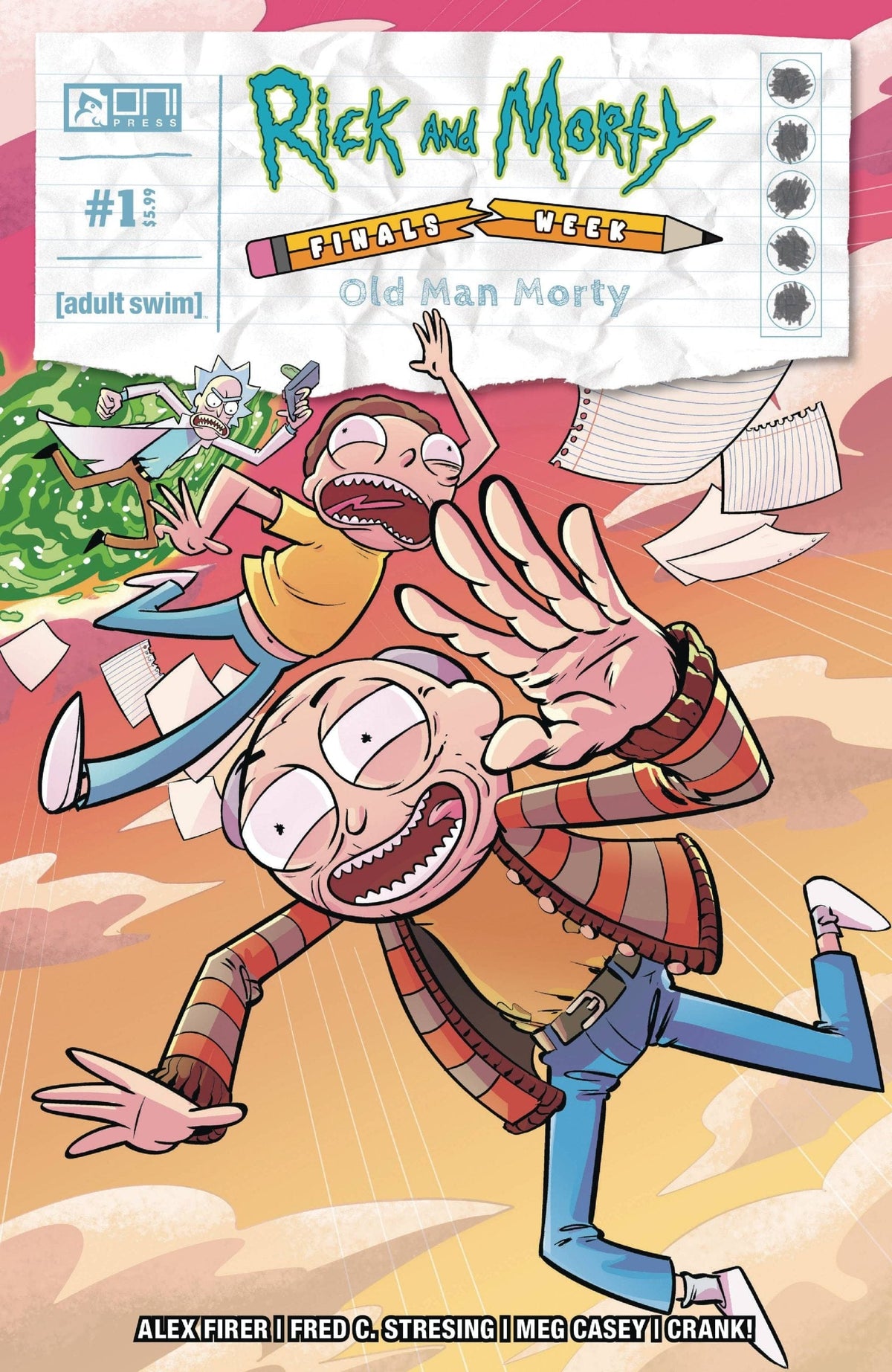 Oni Press Comic Books RICK AND MORTY FINALS WEEK OLD MAN MORTY #1 (ONE SHOT) CVR A FRED C STRESING (MR) 64985600813800111 0824ON600