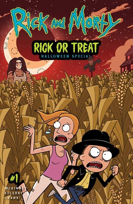 Oni Press Comic Books RICK AND MORTY HORRICKFIC HALLOWEEN SPECIAL #1 (ONE SHOT) CVR B JARRETT WILLIAMS VAR (MR) 64985600802200121 0724ON579