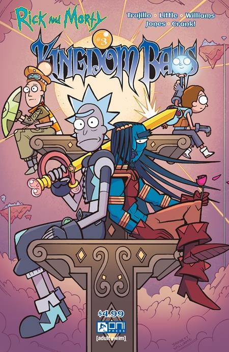 Oni Press Comic Books RICK AND MORTY KINGDOM BALLS #3 (OF 4) CVR A  JARRETT WILLIAMS (MR) 64985600784100311 0324ON400