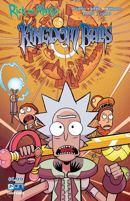 Oni Press Comic Books RICK AND MORTY KINGDOM BALLS #4 (OF 4) CVR A JARRETT WILLIAMS 64985600784100411 0524ON535