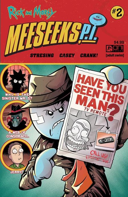 Oni Press Comic Books RICK AND MORTY MEESEEKS PI #2 (OF 3) CVR A FRED C STRESING (MR) 64985600771100211 1023ON480