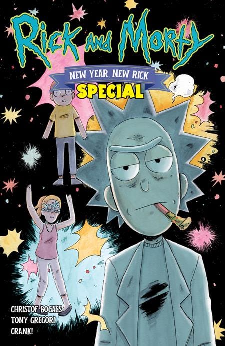 Oni Press Comic Books RICK AND MORTY NEW YEAR NEW RICK SPECIAL #1 (ONE SHOT) CVR B BECK KUBRICK VAR 64985600827500121 1124ON521