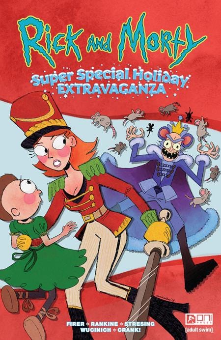 Oni Press Comic Books RICK AND MORTY SUPER SPECIAL HOLIDAY EXTRAVAGANZA #1 (ONE SHOT) CVR B EMMETT HOBBES VAR (MR) 64985600821300121 0924ON562