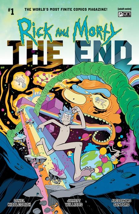 Oni Press Comic Books RICK AND MORTY THE END #1 CVR A DAVE BARDIN 64985600882400111 1025ON0877