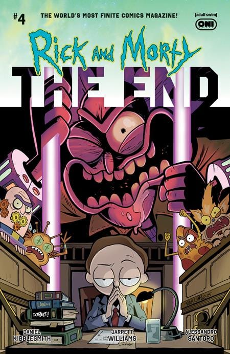 Oni Press Comic Books RICK AND MORTY THE END #4 (OF 6) CVR B TROY LITTLE VAR 64985600882400421 0126ON0937