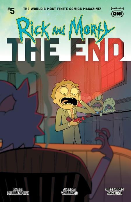 Oni Press Comic Books RICK AND MORTY THE END #5 (OF 6) CVR A DAVE BARDIN 64985600882400511 0226ON0996