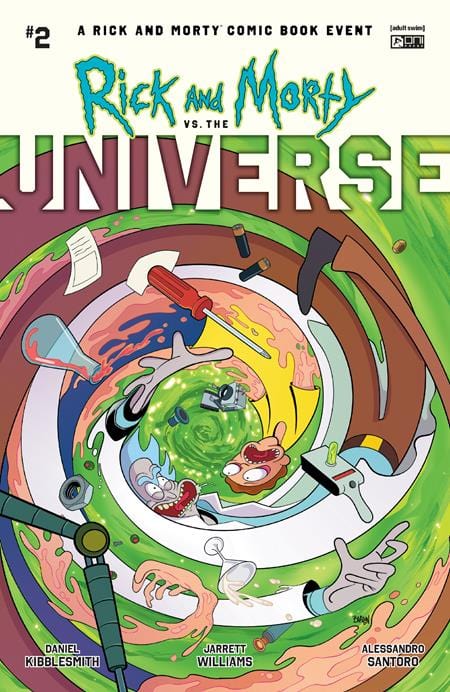 Oni Press Comic Books RICK AND MORTY VS THE UNIVERSE #2 (OF 4) CVR A DAVE BARDIN 64985600845900231 0625ON610