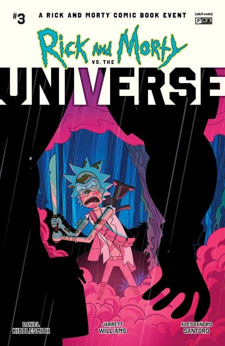 Oni Press Comic Books RICK AND MORTY VS THE UNIVERSE #3 (OF 4) CVR A DAVE BARDIN 64985600845900311 0725ON686